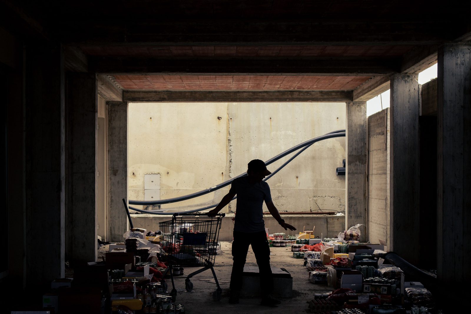 Humanitarian aid loaded for Gaza — food, medical supplies, and childcare essentials