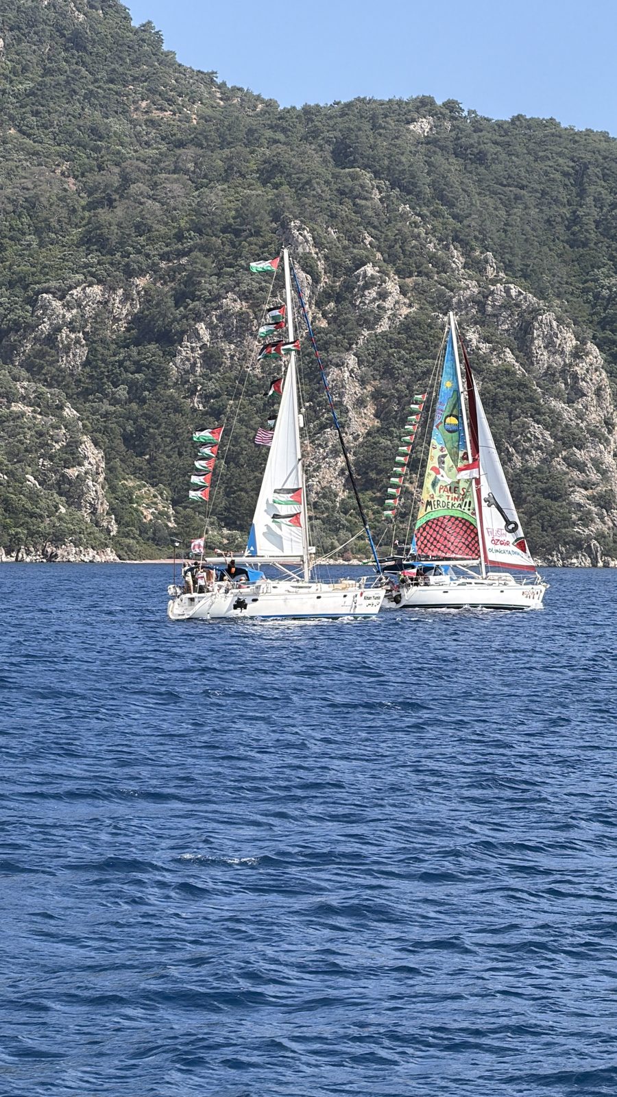 The Marmaris launch — the flotilla departs for Gaza on the eve of Nakba Day