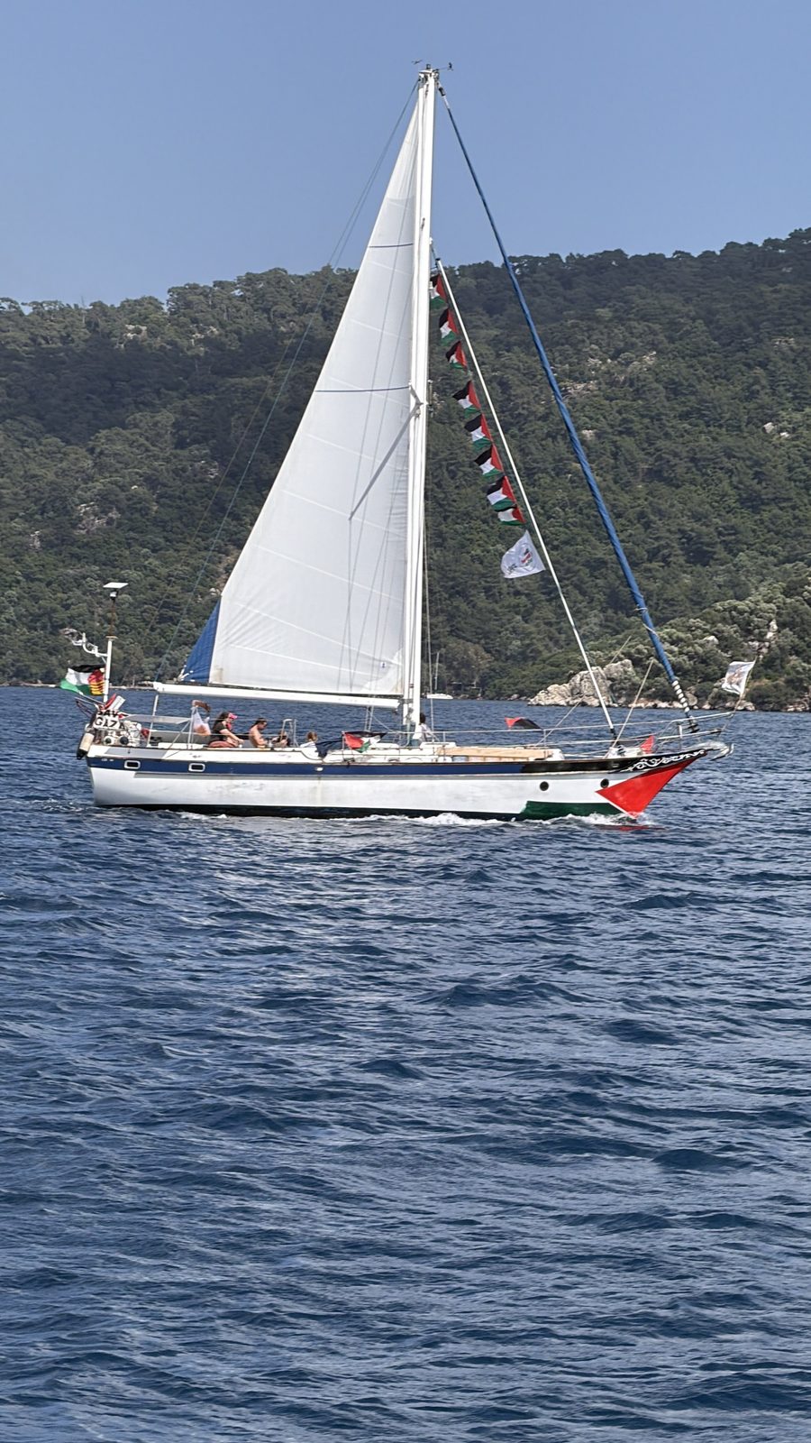 The Marmaris launch — the flotilla departs for Gaza on the eve of Nakba Day