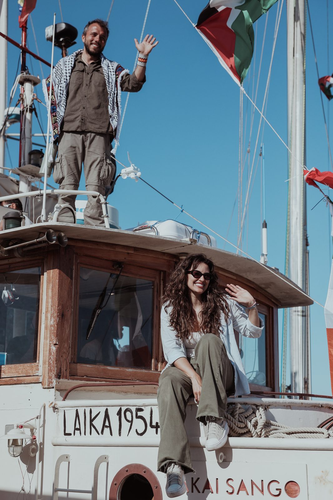 The Sicily launch — the expanded fleet departs Augusta harbour for Gaza