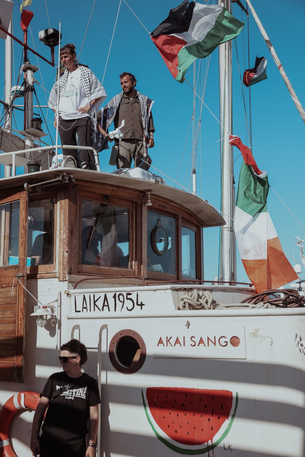 The Sicily launch — the expanded fleet departs Augusta harbour for Gaza